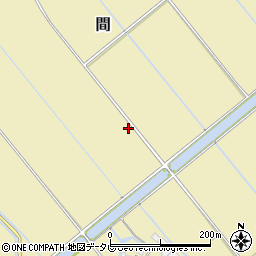 福岡県柳川市間1333-2周辺の地図