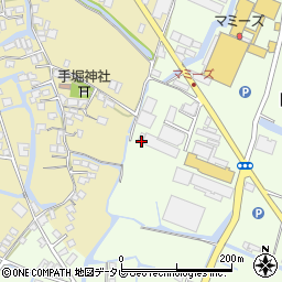 福岡県柳川市田脇157周辺の地図
