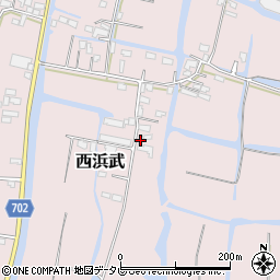 福岡県柳川市西浜武320周辺の地図