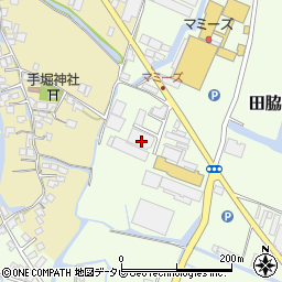 福岡県柳川市田脇159周辺の地図