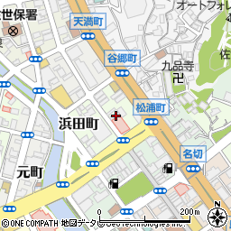 長崎県佐世保市浜田町周辺の地図
