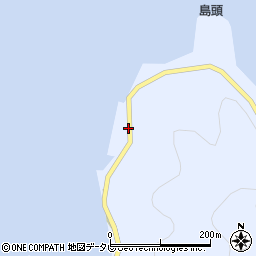 愛媛県宇和島市日振島688周辺の地図