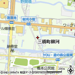 福岡県柳川市三橋町柳河833周辺の地図