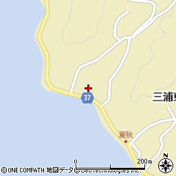 愛媛県宇和島市三浦東1876周辺の地図