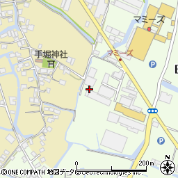 福岡県柳川市田脇156周辺の地図