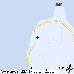 愛媛県宇和島市日振島691周辺の地図