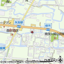 福岡県柳川市三橋町柳河584周辺の地図