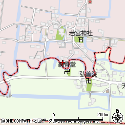 福岡県柳川市三橋町吉開125周辺の地図