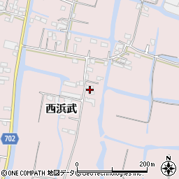 福岡県柳川市西浜武314周辺の地図