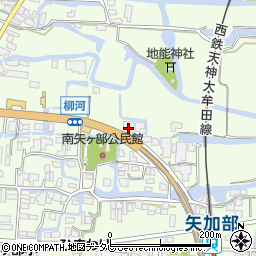 福岡県柳川市三橋町柳河572周辺の地図