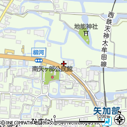龍王館 柳川店周辺の地図