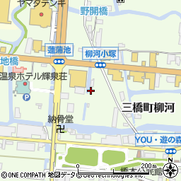 福岡県柳川市三橋町柳河841周辺の地図