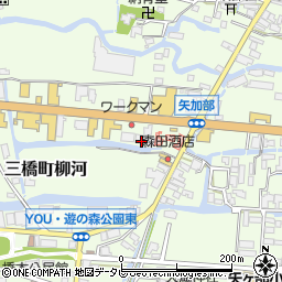 福岡県柳川市三橋町柳河817周辺の地図