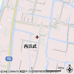 福岡県柳川市西浜武317周辺の地図