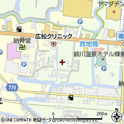 福岡県柳川市三橋町柳河909周辺の地図