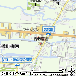 福岡県柳川市三橋町柳河815周辺の地図