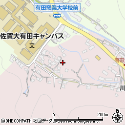 佐賀県西松浦郡有田町大野乙2509周辺の地図