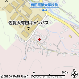 佐賀県西松浦郡有田町大野乙2483周辺の地図
