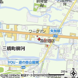 福岡県柳川市三橋町柳河816周辺の地図