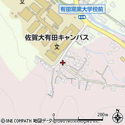 佐賀県西松浦郡有田町大野乙2454周辺の地図