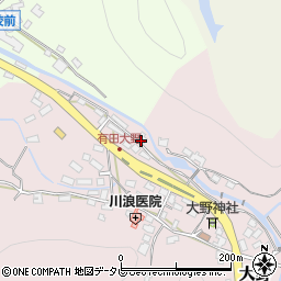 佐賀県西松浦郡有田町大野乙2564周辺の地図