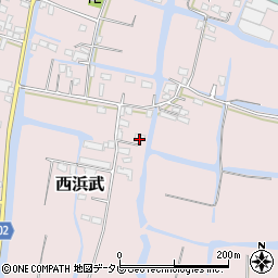 福岡県柳川市西浜武309周辺の地図
