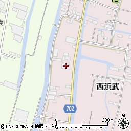 福岡県柳川市西浜武431-3周辺の地図