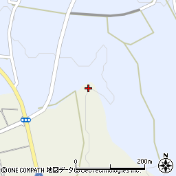 福岡県八女市立花町白木348周辺の地図