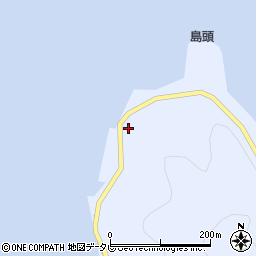 愛媛県宇和島市日振島699周辺の地図