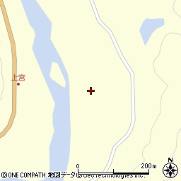 高知県高岡郡四万十町上宮930周辺の地図