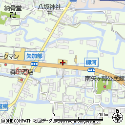 福岡県柳川市三橋町柳河585周辺の地図