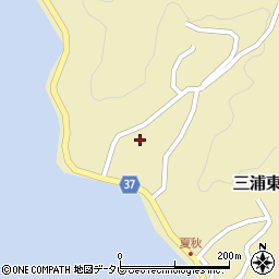 愛媛県宇和島市三浦東1880周辺の地図