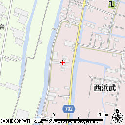 福岡県柳川市西浜武431周辺の地図