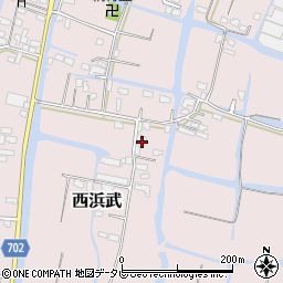 福岡県柳川市西浜武312周辺の地図