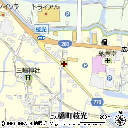 福岡トヨペット　柳川店周辺の地図