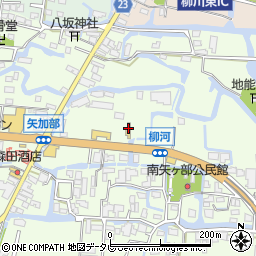 福岡県柳川市三橋町柳河581周辺の地図