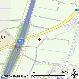福岡県みやま市瀬高町小田217周辺の地図