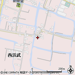 福岡県柳川市西浜武273周辺の地図