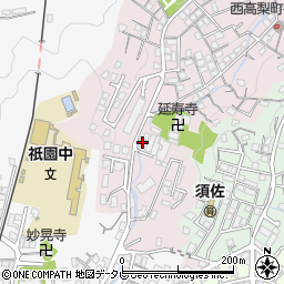 長崎県佐世保市高梨町1-30周辺の地図