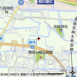 福岡県柳川市三橋町柳河575周辺の地図