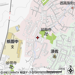 長崎県佐世保市高梨町1-31周辺の地図