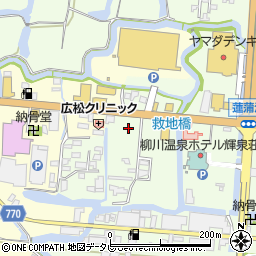 福岡県柳川市三橋町柳河907周辺の地図