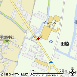 福岡県柳川市田脇144周辺の地図