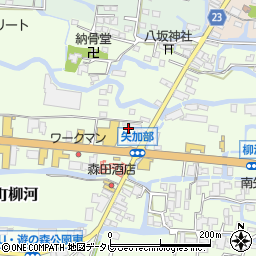 福岡県柳川市三橋町柳河805周辺の地図