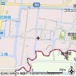 福岡県柳川市三橋町吉開42周辺の地図