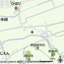 福岡県みやま市瀬高町小田1476周辺の地図