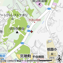 長崎県佐世保市熊野町7周辺の地図