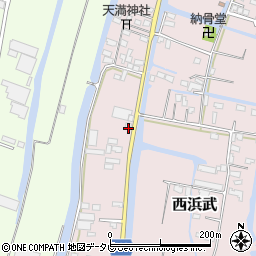 福岡県柳川市西浜武426-5周辺の地図