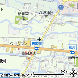 福岡県柳川市三橋町柳河656周辺の地図