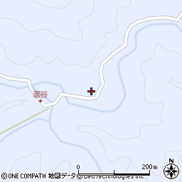 愛媛県北宇和郡松野町上家地475周辺の地図